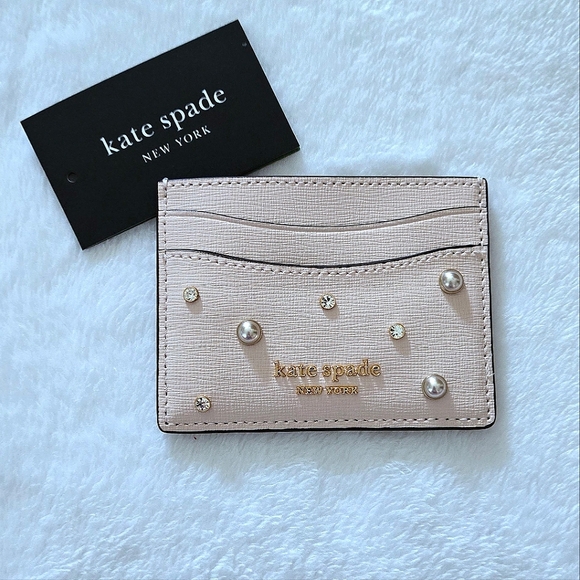 Kate Spade♠️ "Purl Embellished" Card💳 Holder - NWT - Picture 13 of 15